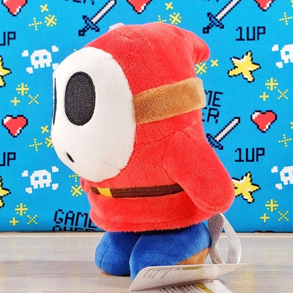 All Star Collection SHY GUY 7" Ultrasoft Nintendo Gaming Plush Toy NWT - Picture 6 of 12